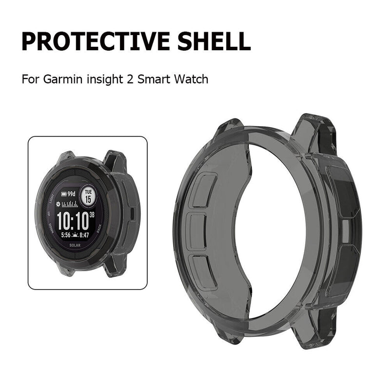 Watch Replacement Frame Half-full Coverage Hollow Protective Shell (Black) Newly