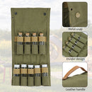 Travel Bags Storing Seasoning Bottle Silica Glass Bottle (Military Green) Newly
