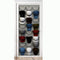 Hat Rack 24 Pocket Over-The-Door Organizer for Baseball Cap (Dark Grey) Newly