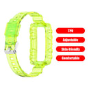 TPU Transparent Strap for HUAWEI HONOR Band 6 Soft Wristband Belt (Yellow) Newly