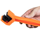 Cycling Cleaning Accessories Orange Chain Brush for Motorcycle Mountain Bik