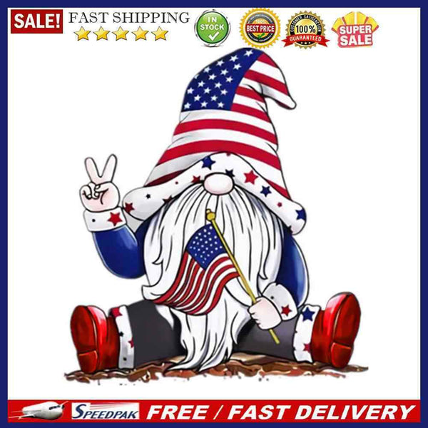 Flag Goblin Oil Paint by Numbers Hand Painted Frameless Painting Home Ornament