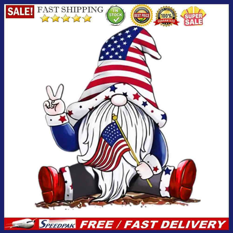 Flag Goblin Oil Paint by Numbers Hand Painted Frameless Painting Home Ornament