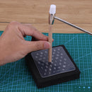 DIY Leather Punch Alphabet Letter Number Stamper Set Plastic Leather Tool Newly