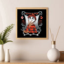 Full Round Drill Diamond Painting 5D Cartoon Skeleton Art Rhinestone Drawing
