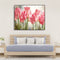 Painting By Numbers Kit DIY Beautiful Flower Canvas Oil Art Picture Craft