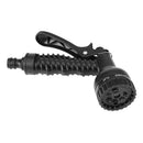 Adjustable High Pressure Gun Sprinkler Nozzle Garden Car Clean Tool (Black)