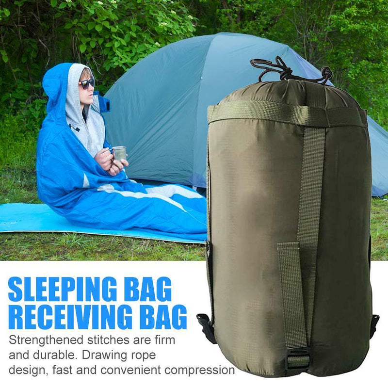 Waterproof Compression Stuff Sack Outdoor Hiking Camping Sleeping Bag Storage UK