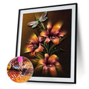 DIY Flower Cross Stitch 5D Full Square Drill Diamond Painting Craft Home Deco