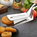 Frying Fish Shovel Kitchen Steel Frying Shovel Clip Fried H5S6 Fish Steak E6X4