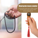 LED Electronic Counter Easy Resettable Rosary Bead Register for Pray (33) Newly