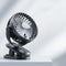 Desk Ultra-quiet Air Cooling USB Rechargeable Cooling Fan Clip Fan 3 Speeds