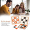 X O Game Blocks Tabletop Wooden Parent-Child Battle Game Board Children Gifts
