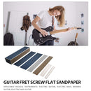 3pcs Guitar Fingerboard Guard Protector Beam Fret Sanding Leveler with Sandpaper