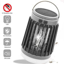 Solar Anti Insect Repeller Lamp Bug Waterproof Outdoor USB Light (Black) Newly
