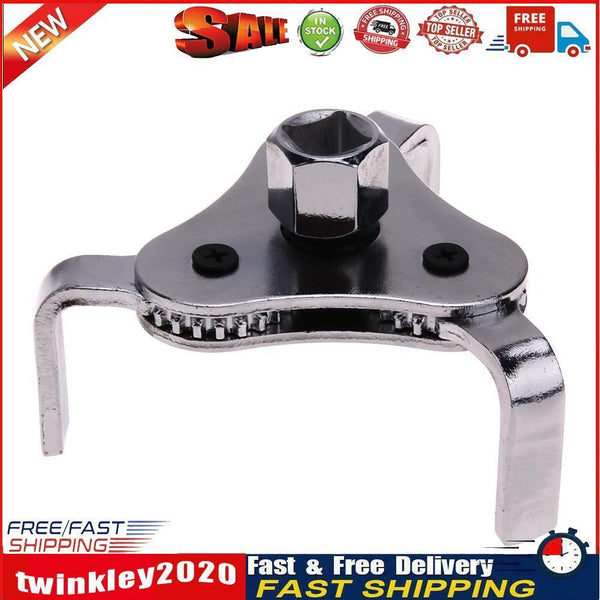 3 Jaw Adjustable Two Way Oil Filter Wrench Tool for Cars Trucks 55-108MM Newly