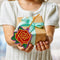 20pcs Greeting Card Pendants Diamond Painting Single Side Sticking Special Shape