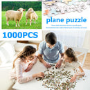 1000pcs DIY Grass Sheep Paper Puzzle Educational Jigsaw Handmade Assembling Toys