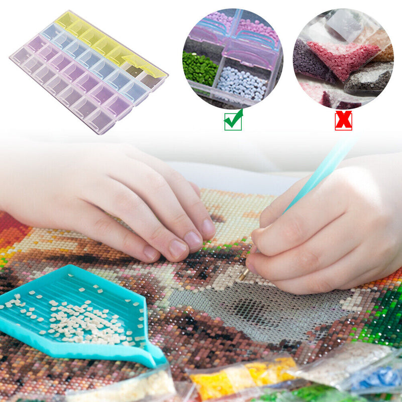 Bead Storage Container 5D Diamond Painting DIY Accessories Cross Stitch Tools