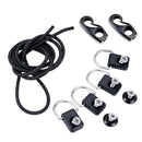 D Ring Mooring Deck Fittings Canoe Kayak Bungee Cord Rope Rigging Kits Newly