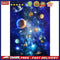 Canvas Painted Oil Paint By Numbers Planet DIY Wall Art Modern Bedroom Decor