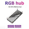 10-Port 12V 4Pin RGB Fan HUB PC LED Strip Light Cooler Splitter for AURA MSI