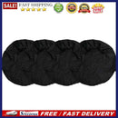 4pcs 32inch Wheel Tire Covers for RV Truck Car Camper Trailer (Black)