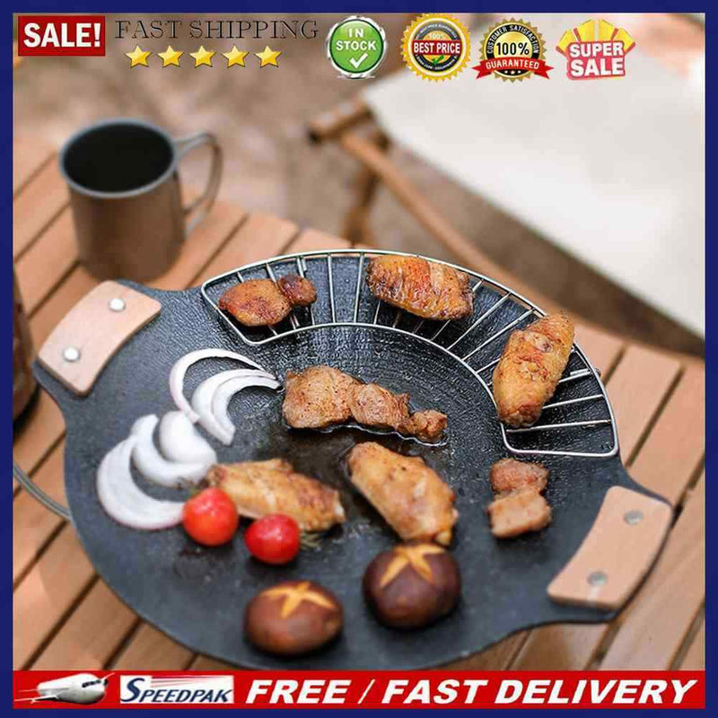 Baking Net Portable Baking Plate Heat Insulation Outdoor Baking Plate for Travel