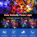 Butterfly Solar Led Light Outdoor Garden Gazebo Decor Light Lawn Pathway Lamp`