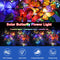 Butterfly Solar Led Light Outdoor Garden Gazebo Decor Light Lawn Pathway Lamp`