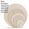 Wooden Tags DIY Writing Ornament Round Wood Pieces Blank Plaque Wood Circles