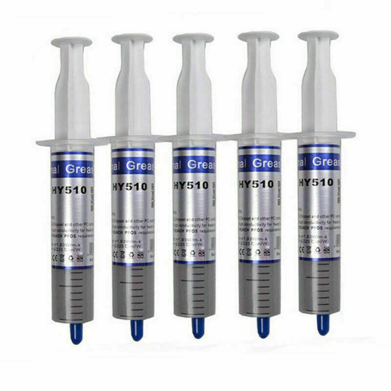 HY510 30g Grey Thermal Conductive Grease Paste For CPU GPU Z5S4 J4W2 B0Q3