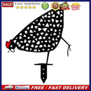 Acrylic Chicken Ornament Backyard Lawn Stakes Yard Art Outdoor Garden Decorat
