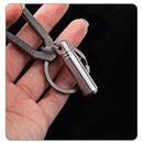 Alloy Moisture-proof Waterproof Canister Medicine Seal Capsule Bottle EDC Tool