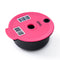 Coffee Capsules Cup with Spoon Brush Black Refillable Coffeeware (60ml)