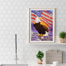 5D DIY Full Drill Round Shape Bird Rhinestone Diamond Drawing Home Decoration