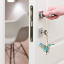 DIY Double-Sided Keychain Full Special Shaped Rhinestone Picture Handicraft