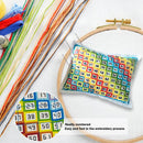 Sewing Knitting Tool Cross Stitch Bag Printed DIY Needle Mini Storage Pouch