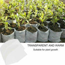 200x Biodegradable Non-woven Nursery Bags Plants Grow Seedling Planting Pots