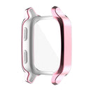 TPU Full Bumper Cover Screen Scratch Case for Garmin Venu Sq (Pink) Newly