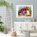 5D Diamond Painting Fruit Full Round Drill DIY Rhinestone Decorative Home Dec