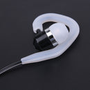 2-Pin Interphone Earphones Headphones PTT MIC Headphones Earphones Single Ear BAOF