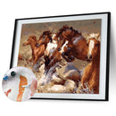 Painting By Numbers DIY Animal Hand Painted Picture Craft Home Wall Decor Kit