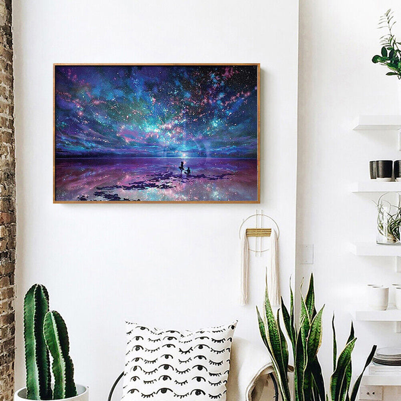 40x50cm Frameless Landscape DIY Oil Paint By Numbers Picture Living Room De
