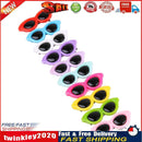 10pcs/Set Plastic Pet Sunglasses Hairpin Headdress Dog Hair Clip Pets Head Newly