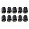 10Pcs 6PIN 6.35mm Microphone Female Stereo Audio Socket Jack Connector