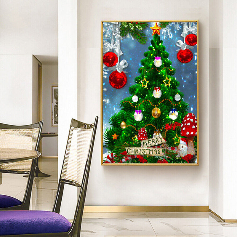 5D DIY Diamond Painting Christmas Tree Full Drill Art Pictures Rhinestone Gift