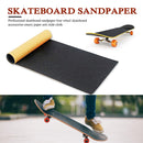 Durable Black Skateboard Sandpaper Non-Slip Skate Board Decks Grip Tape Newly