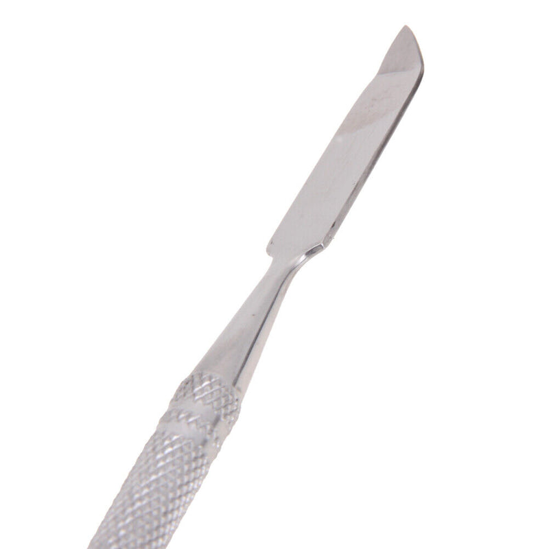 Stainless Steel Makeup Mixer Nail Art Polish Foundation Mixing Plate Newly