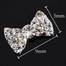 Glitter Accessories Manicure Bowknot Nail Art Tips DIY Decoration Rhinestone